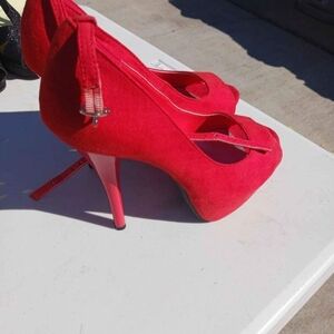 Elegant Red High Heels